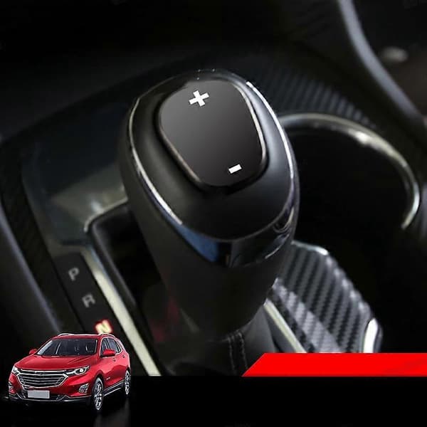 Gearknopdæksel i rustfrit stål til Chevrolet Equinox 2017 2018 2019 2020 Tilbehør Auto