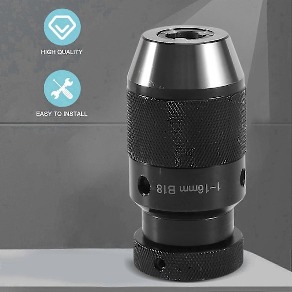 egnet til nøglefri borepatron 0,2-16 mm B18 + MT3 M12 DIN228A Morse konusdorn-FO SHAN RAN WANG