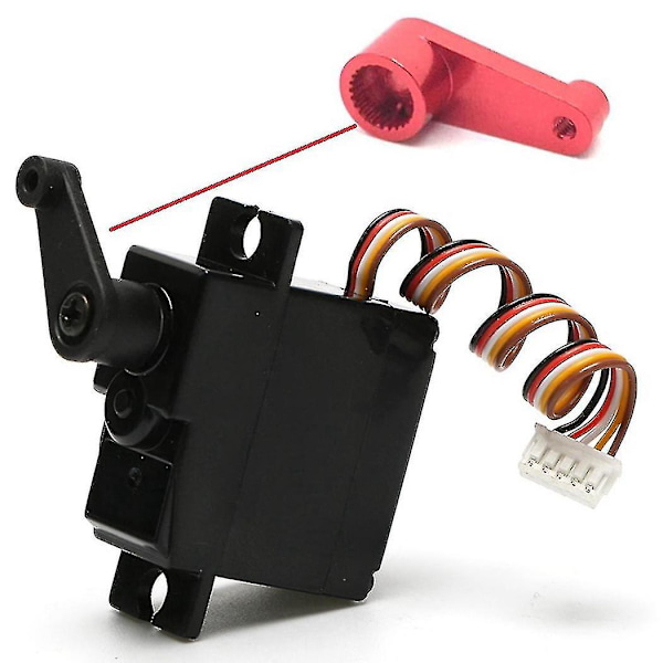 3x Metalli 144001-1263 25t Varsi Sarvi Päivitysosat 144001 1/14 Rc Auton Päivitys Varaosat, punainen