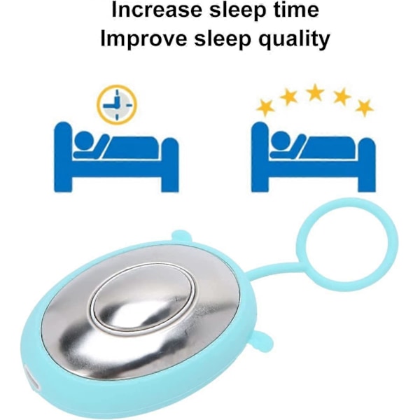 Sömnhjälpmedel för vuxna, uppladdningsbar handhållen mikroströmsenhet, intelligent lindring av ångest, depression, snabb insomning