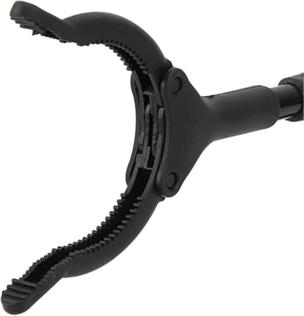 Robust affaldsgriber multifunktionelt affaldsplukkeværktøj 30 cm sort