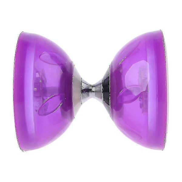 Klassisk Trippel Kullager Diabolo Fidget Set Inomhusspel Barn Favorit (Storlek, färg: Djupblå-s
