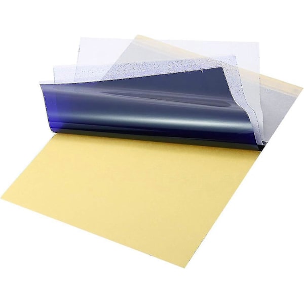 100 Ark Tatueringspapper Transferpapper A4 Ritpapper Schablonpapper Tatueringar Grafit Pa