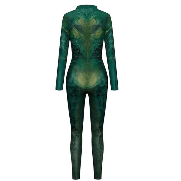 Kvinnor Halloween kostym Stretch Skinny Catsuit Jumpsuit Body style 3 L