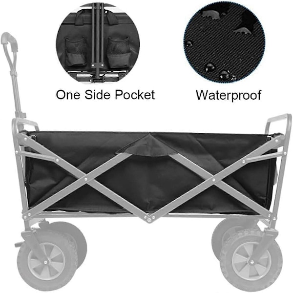 8 tommer Liner til Vogn/Campingvogn, Strandvogn Stor Kapacitet Stoflomme, Udskiftningsstof