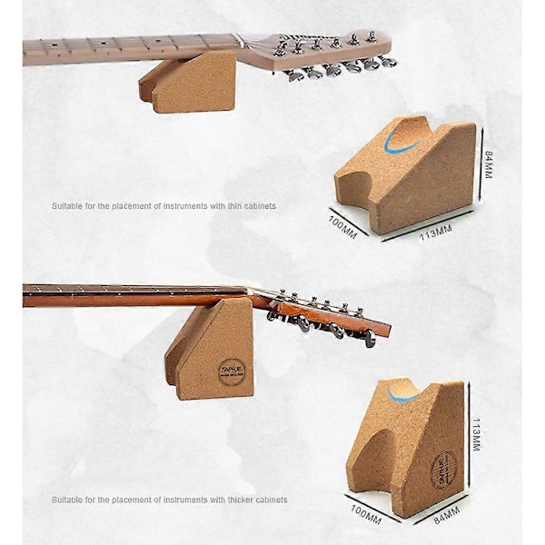 Gitarrhalsstöd, Gitarrhalsvagga Stödkudde Stränginstrument Luthierverktyg för Gitarrarbeten