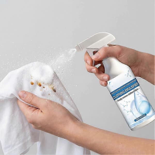 Klesemulgator, ikke-ionisk vaskemiddel forbehandling, flekkfjerner for klær 300 ml 1PCS