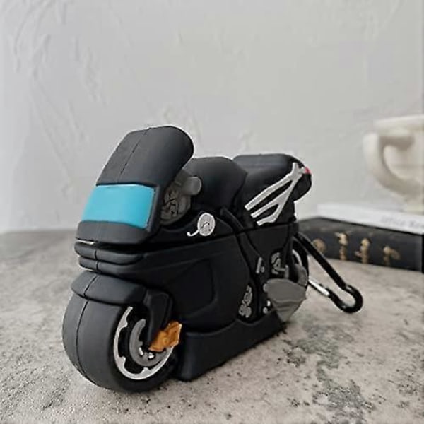 Etui til Airpods 3 2021 Ny, 3D Sports Motorcykel Lysende Bil Lys Etui Lysende til Airpods 3. Generation Blød Silikone Øretelefon Beskyttelses Cover (B