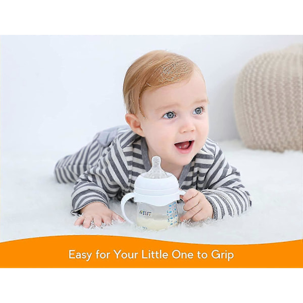 Babyflaske Håndtag Til Philips Avent Natural Babyflasker, Kompatibel Avent Flaskeholder Til Baby 2 stk)