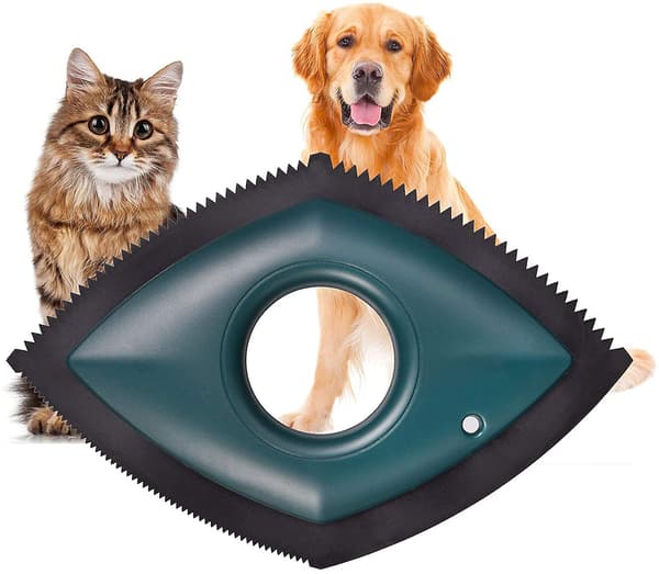 Mini Kjæledyrhårfjernerbørste Kjæledyrhårdetaljer Hundehårfjerner Kattehårfjerner, Profesjonell Hårfjernerbørste