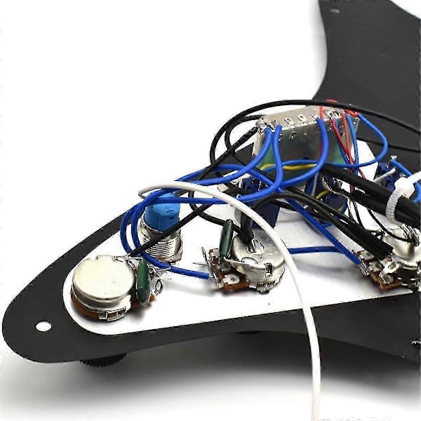 Elektrisk Gitarr Pickguard Pickup Med Singlecut-Koppling Förladdad Gitarr Pickguard För Strat G