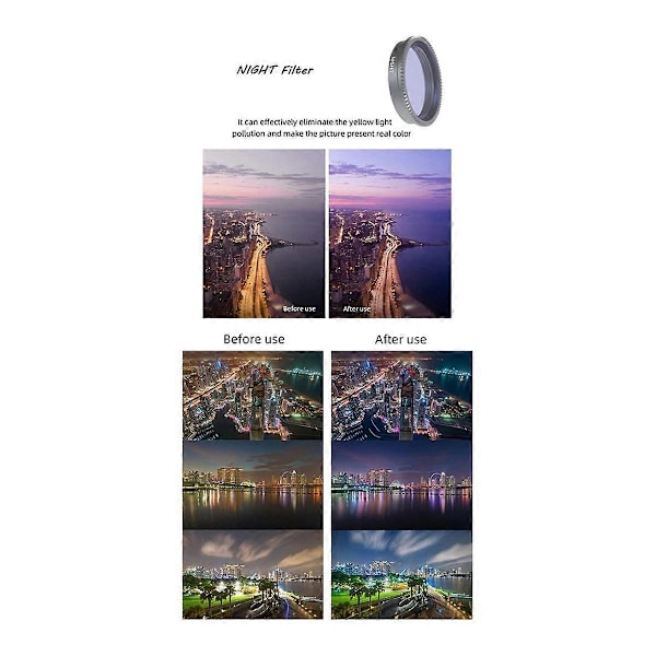 For Go 2/3 Linsefiltre ND8 ND16 ND32 ND64 MCUV CPL Natt STAR Filter for GO2 GO3 Sportskamera K