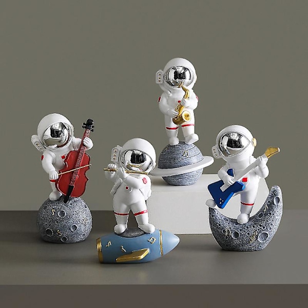 Astronautti Astronautti Koriste Tukkumyynti Olohuone Työpöytä Kotikoriste Pieni Koriste Lahja Kulta - Meditaatio Astronautti, QINWEI-183