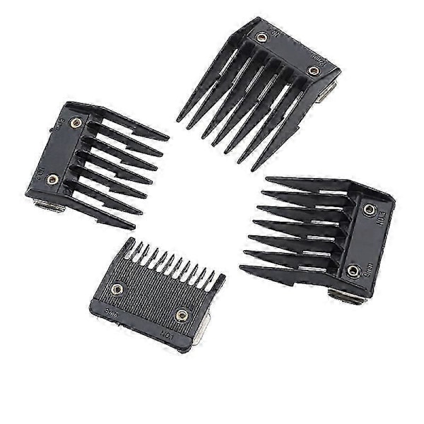 Egnet til 4 Attachment Kam Sæt med Metalforstærket Klippeguide 3mm 6mm 9mm 12mm-FO SHAN RAN WANG