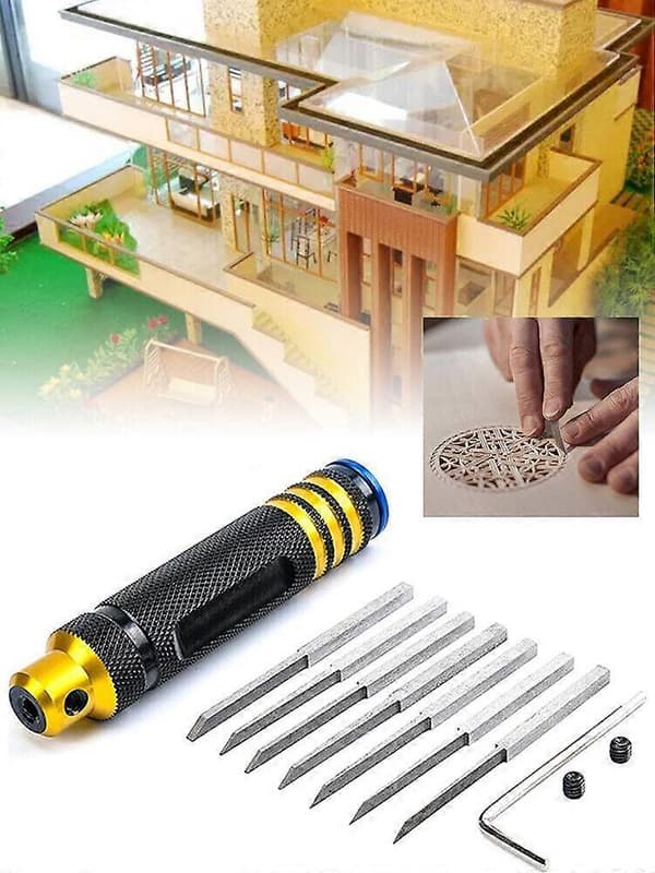 Modell Meisel Slitesterk Modellering Scriber Ergonomisk Super Slank Skarp