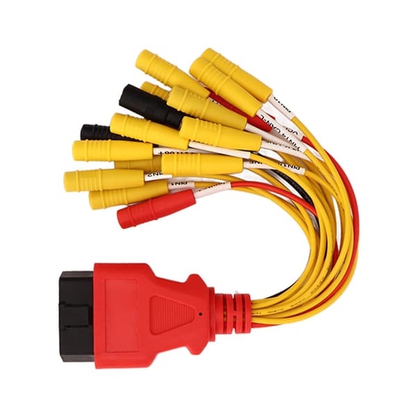 OBD2 16 Pin Diagnostisk Kabel Universal Ledningsjumper Kabel Diagnostisk Strømtest Interface Computer Detektionskabel