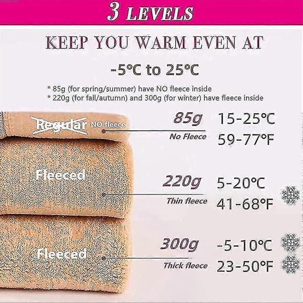 Damstrumpor Extra Tjocka Vinter Varma Tights Dubbelfodrade Termiska