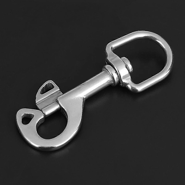316 Rustfritt Stål Svivel Snap Bolt Kit for Dykking - 95mm Lengde