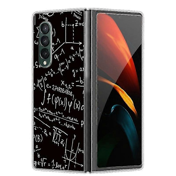 Telefonfodral Hårt PC Baksidesskyddsfodral För Samsung Galaxy Z Fold 3, Capas Transparent Stötfångarfodral