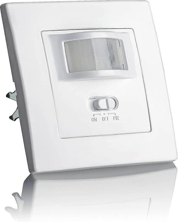 Inomhus Rörelsedetektor, Infälld Väggmontering, Anpassad LED, Infraröd Sensor, Programmerbar, Räckvidd 9m/160, 3 Trådar