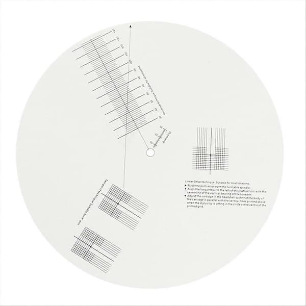 LP Vinylplade Pickup Kalibreringsplade til Pladespillerjustering