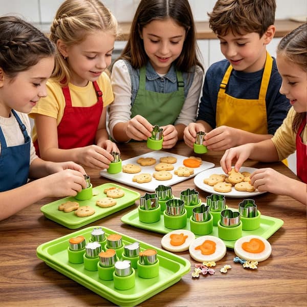 Kakeform i rustfritt stål, sommerfrukt, til kjøkken, skolefest, baking, sandwichbrød
