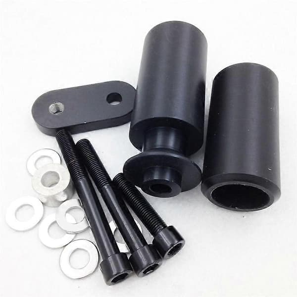 Helt ny Frame Slider Falling Protector til Yamaha YZF-R6 2006-2007 Sort