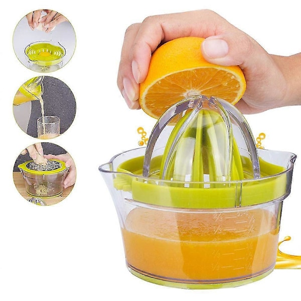 Manuel Juicer Frugtpresser Lime Juicer Med 400 Ml Beholder