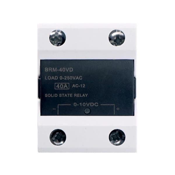 BRM-40VD 40A 0-10V DC Inngang 0-250V AC Last Solid State Relé Spenningsregulator Mengxi
