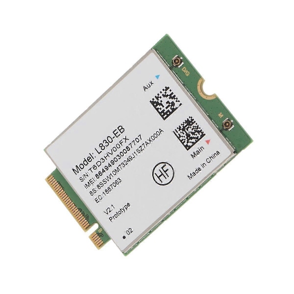 L830- 4G Wi-Fi Kortmodul för X280 T480 T580 P52S L480 L580 T490 T590 P53S T490S X390 L490 L590 01