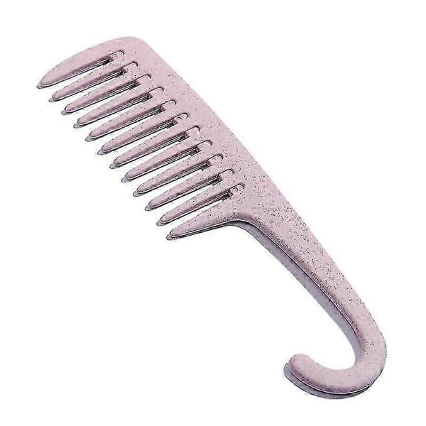 Allsidig 4-pakning våthårskammer med krok for styling