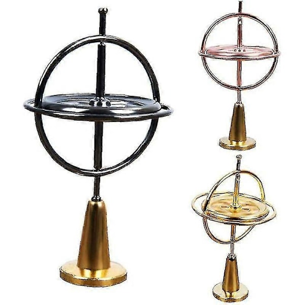 Gyroscope Leksak, Precisions Gyroskop Pedagogisk Leksak Fysik Metall Snurra