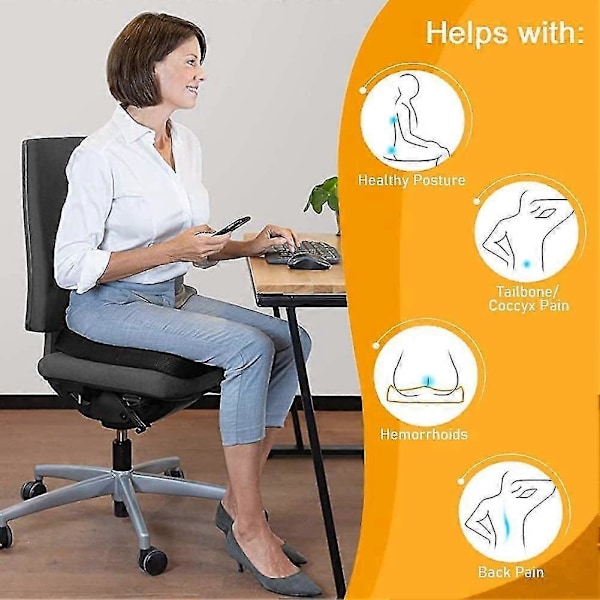 Gel Sittdynor, Gelkuddar, Svalkande & Ventilerande Sittdynor, Med Halkskydd