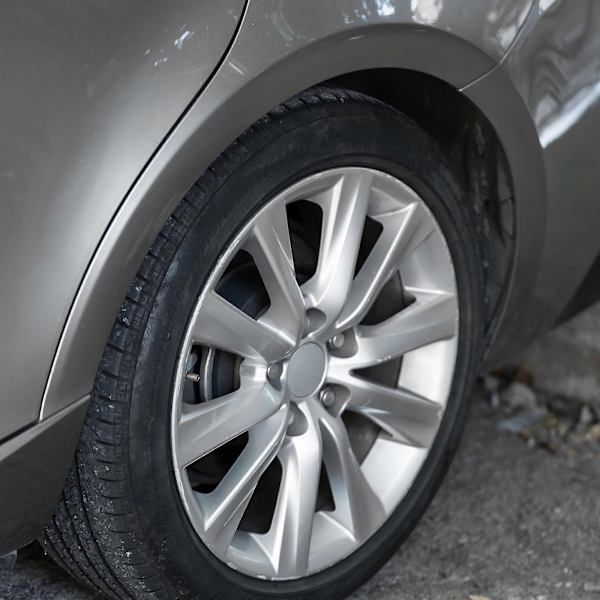 X Autohaux M14x15 Hjulbultar med Låsset Anti-Stöld Hjulbultar Passar Tesla 3 S X Y 2012-2022 - 5-pack Silverfärgad