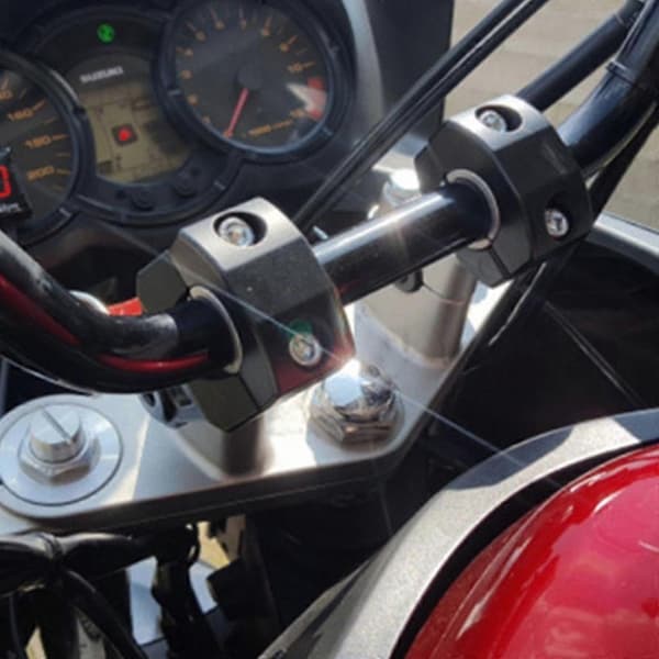 Universal Riser Motorcykel Clip-ons Styr Clip 22mm 28mm