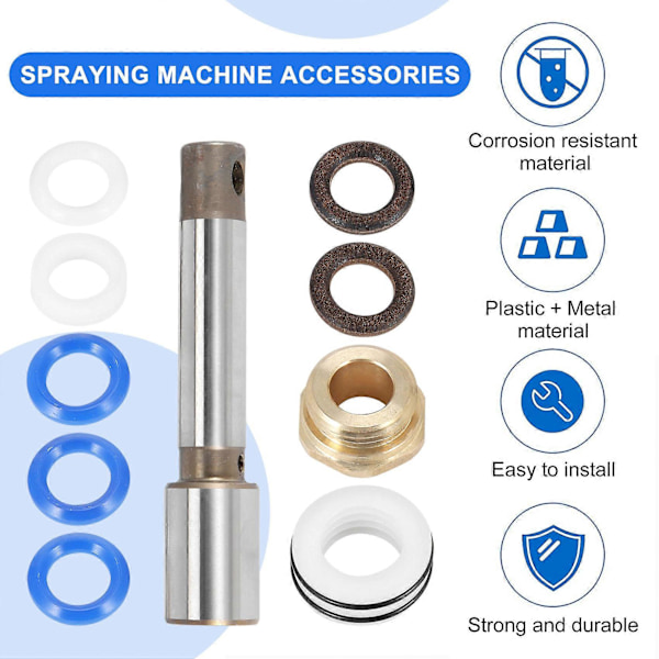 Airless Wa Pro 119 Sprøyte Pumpe Reparasjonssett 759365 Reservedel for Airlessco Pumpe Reparasjonssett Forsegling Pisto