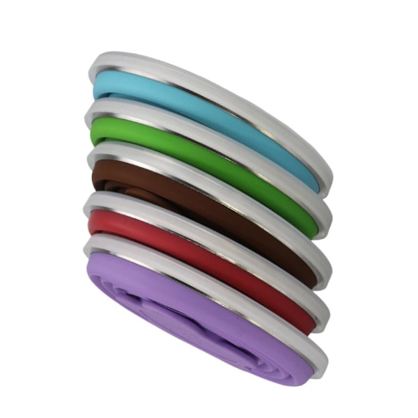 JUSCH Silikon Hopfällbar Resemugg - Hopfällbar Campingmugg i Silikon med Lock - Expanderbar Drickmuggsset - Portabel, Graderad [9.2oz] Röd)(WZ2290