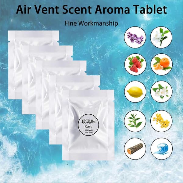 8 stk. solid aromaterapi miljøvenlige sikre ingredienser sundt velduftende lugtfjernelse Mix Color