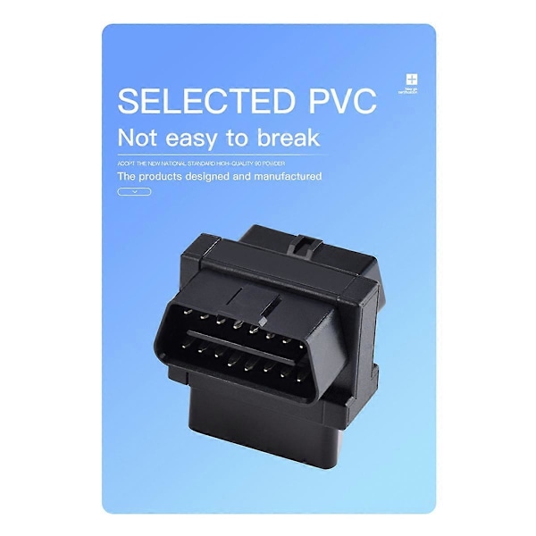 Bil Mini OBD2 Ett Minutt To Forlengelseskabel Universal (A)