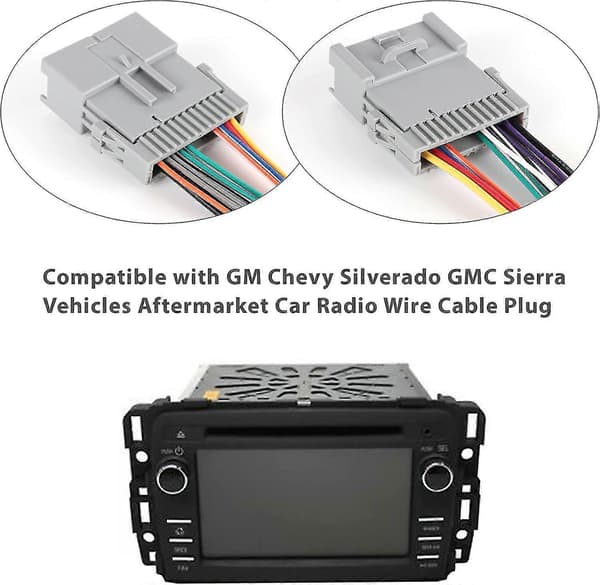 Radio Stereo Ledningsnet Antenne Adapter Stik Kit Passer 2000-2012