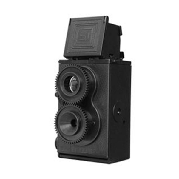 DIY Vintage Rolleiflex Kamerakit Tvåögd Reflexkamera Vintage Kameramodell Födelsedag Julklapp