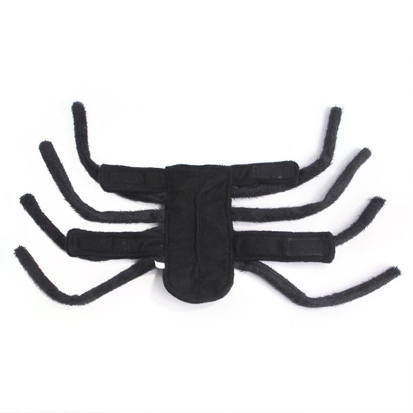 Husdjurs Halloween kostymer - Halloween Spider Husdjurskostymer för valpkatt Halloweenfest för stora, medelstora, kattungar och valpar Hög kvalitet S