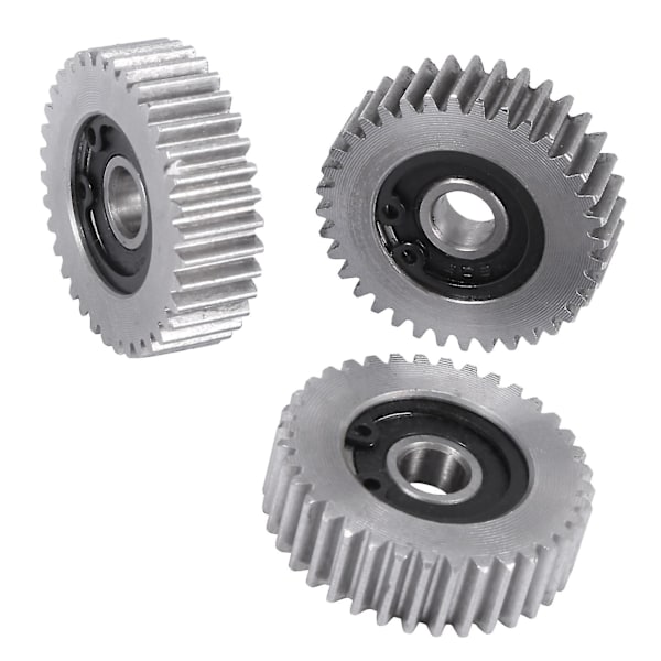 3 stycken Växeldiameter: 38 mm 36 tänder tjocklek: 12 mm elfordons stålväxel