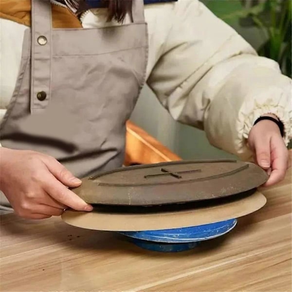 Runde Keramikkverktøy Keramisk Plateformingsform Tre Tetthetsplate Trykkemne Stripping Mud Pla