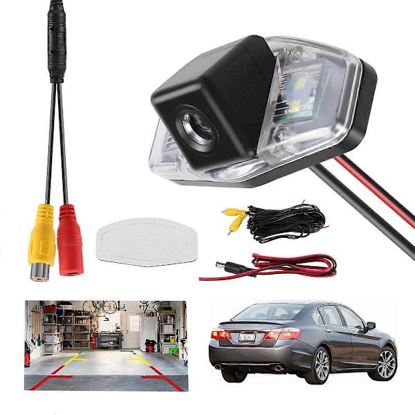 Automatisk bil bakkamera bakgear parkeringskamera til Honda Accord Civic EK FD Pilot Fit Jazz