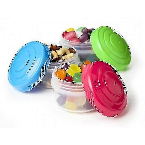 Sistema Mini Bites To Go Behållare Set Om 3 Flerfärgade