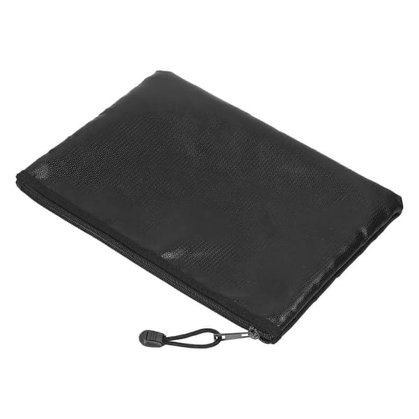 Brannsikker Vanntett Oppbevaringspose med Glidelås Medium 29x20cm - Multifunksjonell Filpose