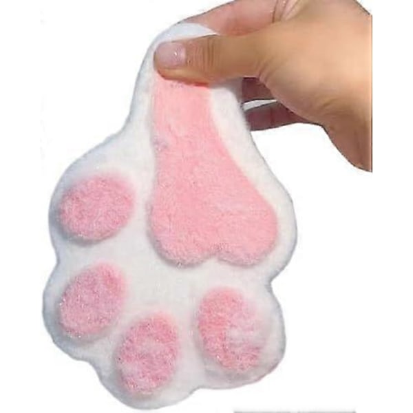 12,7 cm Store Kattepote Squishy Leker for Stresslindring, Søtt Kattepotedesign, Bedårende Myke Klemmeleker for Barn og Voksne