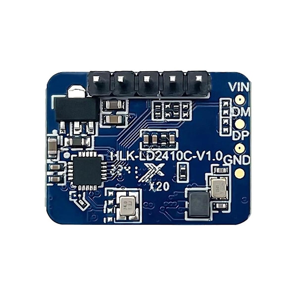 24G Kroppsnärvarosensor Modul LD2410C Millimetervågsradar Kontaktlös Smart Multifunktionell Bekvämlighetssensor, B