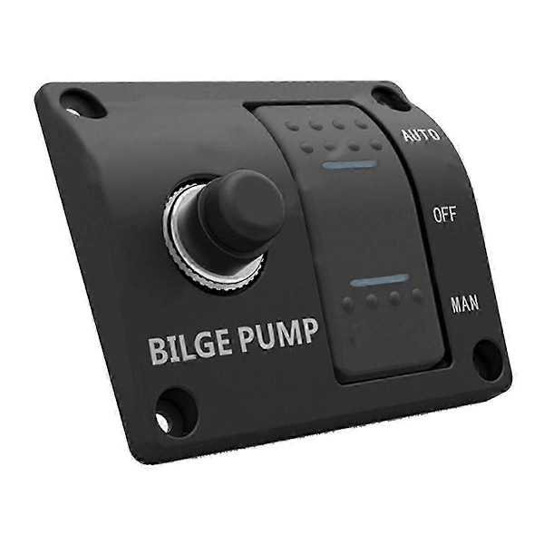 Automatisk Pumpe Marine Panelkontakt 3-VEJS Kontaktpanel kompatibel Lænsepumpe-FO SAHN